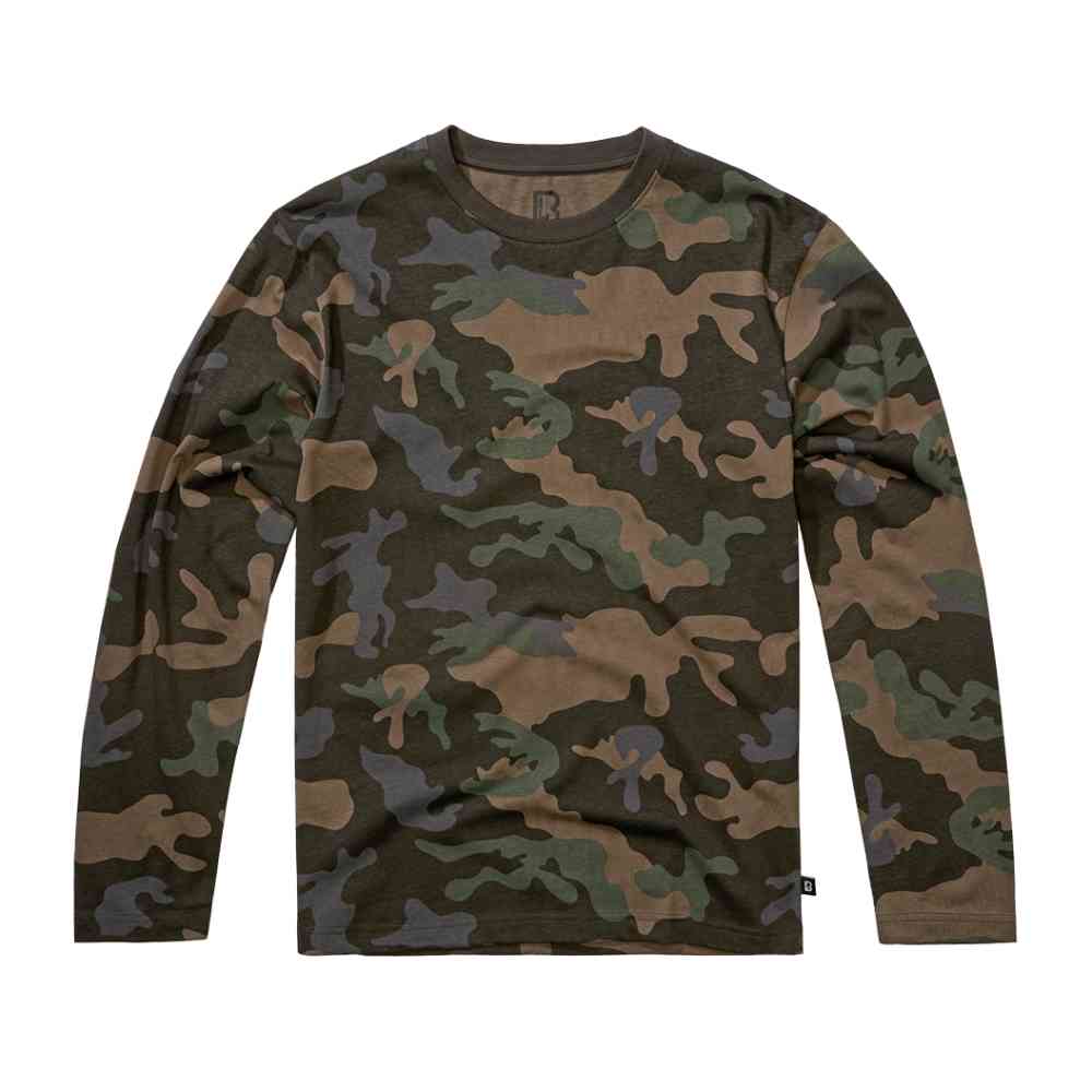 Brandit - Premium Lange ärmel top - Grün